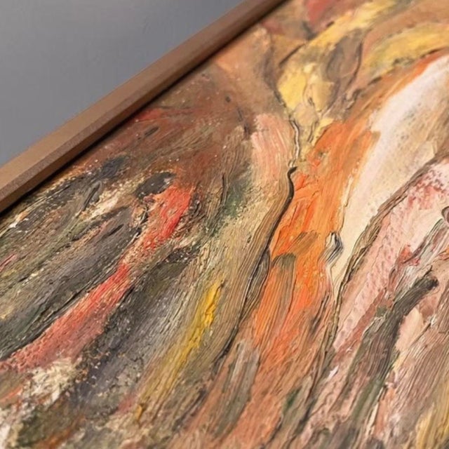 Late 20th Century G. Bjørheim, Abstract Landscape, 1989, Paint For Sale - Image 5 of 10