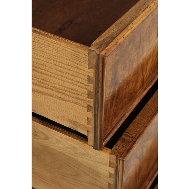 Century Chinoiserie Style Burlwood Dresser W. Mirrors For Sale In Philadelphia - Image 6 of 15