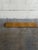 Beautiful vintage Danish wall shelf crafted in oak with minimalist brass-tone metal brackets. This elegant Scandinavian...