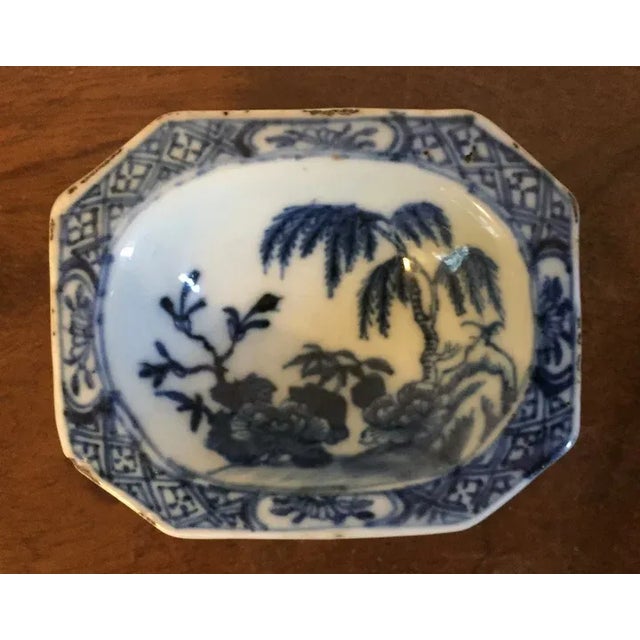 Antique 18th Century Chinese Export Porcelain Canton Blue
