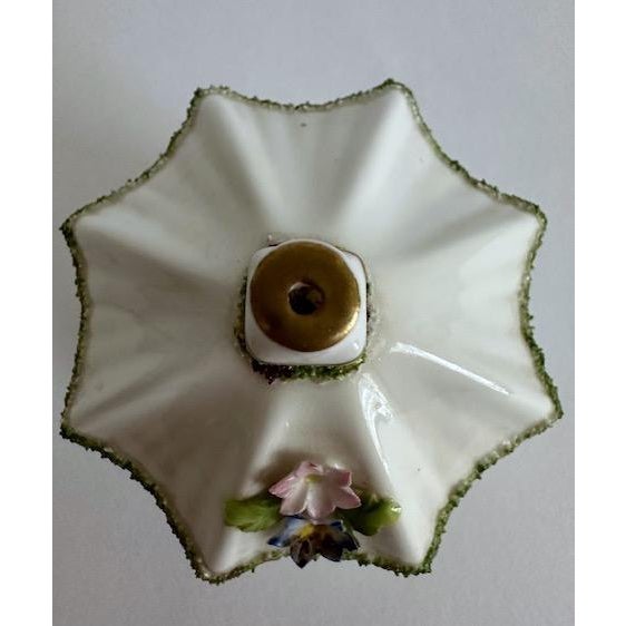 Off-white Vintage Umbrella House Incense Burner For Sale - Image 8 of 10