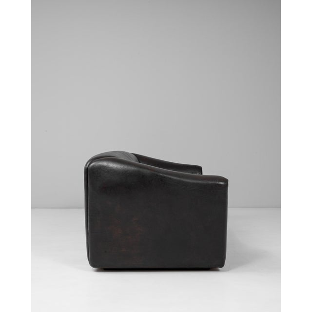 1970s Swiss Leather Sofa Ds 47 Attributed to De Sede For Sale - Image 11 of 18