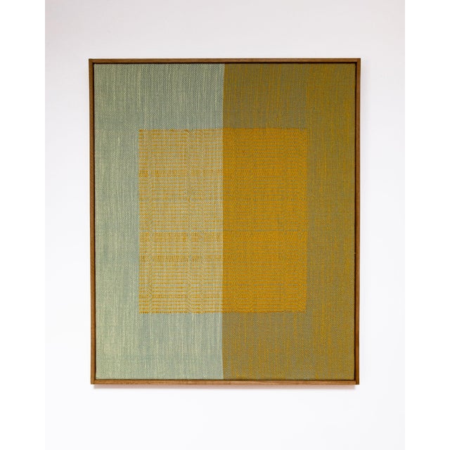 Textile Flag No. 16 Handwoven Tapestry by Susanna Costantini For Sale - Image 7 of 7