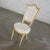 Beautiful French Provincial, Hollywood Regency, Louis XVI style antique white dressing or accent chair attributed to...