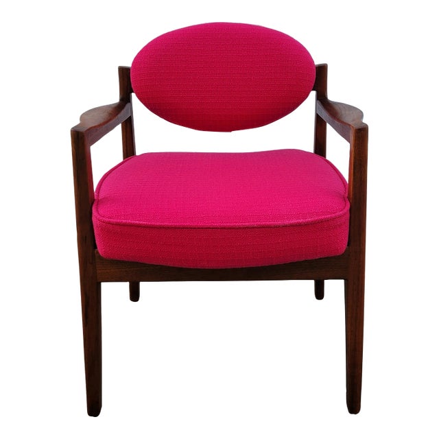 1960s Mid Century Side Desk Chair by Jens Risom For Sale