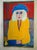 JoAnne Fleming Abstract Female Portrait Painting of a Lady For Sale - Image 4 of 7