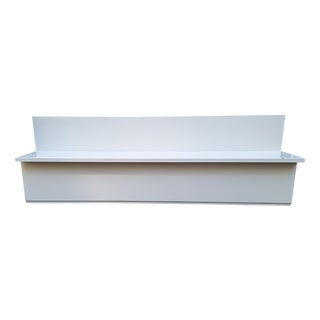 White Lacquered Bench by Ambrogio Tresoldi and Alberto Salvati, 1980s For Sale