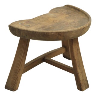 Vintage Stool by Ragnvald Krogenæs for Krogenæs Møbler, 1960s For Sale