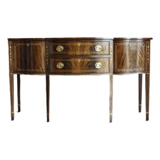 Stickley Federal Inlayed Mahogany Sideboard For Sale