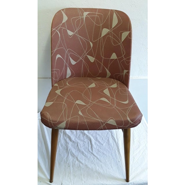 Cream German Beech Side Chair, 1960s For Sale - Image 8 of 8
