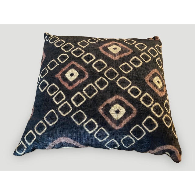 Tribal Raffia Pillow For Sale - Image 3 of 6
