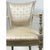 Textile French Academic Revival Louis XVI Style Off-White Painted Chair C 1930's, a Pair For Sale - Image 7 of 16