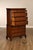 Kittinger Mahogany 10 Drawer Chippendale Style Chest-on-Chest Tall Dresser For Sale - Image 15 of 18