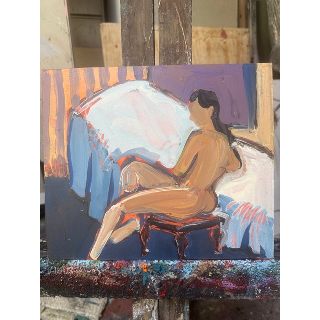 These 10”x12” paintings, painted back to back on one board, offer a rare glimpse into a small, weekly drawing group held...
