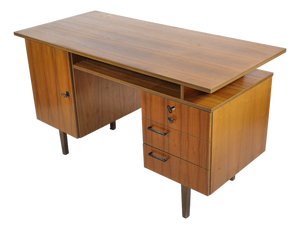 Mid-Century Teak Desk, Germany, 1960s