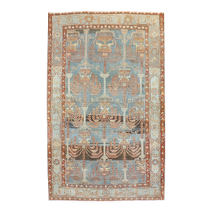 Zabihi Collection Cypress Persian Malayer Accent Rug