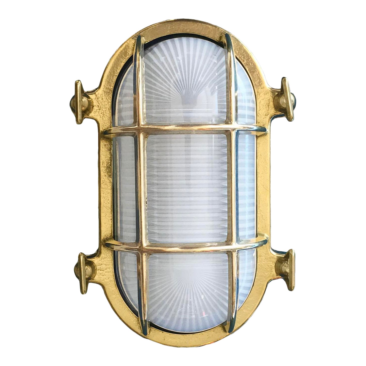 Nautical Bunk Bed Sconce With On Off Switch Chairish 1990s green and clear industrial lucite face nautical wall sconce.