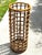1950s Vintage, Cylindrical, Woven, Bamboo, Rattan and Wicker, Umbrella Stand, in the Style of Audoux and Minet, 1950’s For Sale - Image 5 of 8