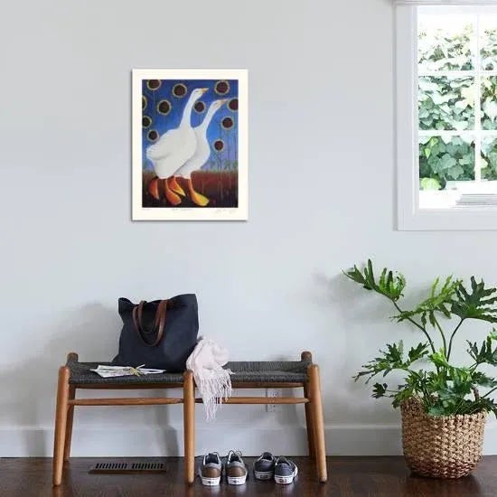 Unframed Limited Edition Serigraph Art Print on Paper. Hand signed by the artist. Paper Size: 29.75" x 22", Image Size:...