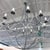 Large Vintage Balloon Chandelier in Iron For Sale - Image 10 of 11