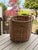 American Vintage Extra Large Woven Basket For Sale - Image 3 of 9