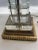 Mid Century Modern Stacked Glass Table Lamp For Sale - Image 4 of 9