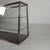 Metal Glass Counter Display Case with a Brass Frame and Glass Shelves, 1930s For Sale - Image 7 of 18