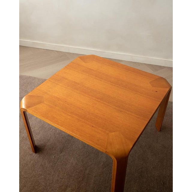 Mid-Century Modern Japanese Bent Plywood T-2001 Coffee Table by Saburo Inui for Tendo Mokko, 1960s For Sale - Image 3 of 18