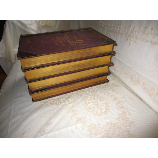 The Works of Goethe 1st Edition 1885 Plublisher George Barrie Illustrated by Best German Artists 4 Volume For Sale - Image 4 of 12