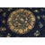 Textile 1890s Blue Oriental Floral Sprays Medallion Antique Chinese Peking Room Size Rug For Sale - Image 7 of 10