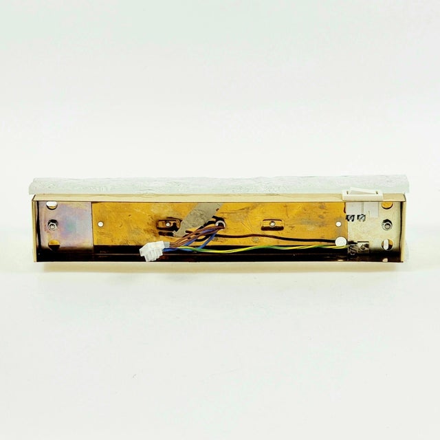 Mid-Century Modern Tubular Murano Glass Wall Lamps from Hillebrand, Germany, 1970s, Set of 2 For Sale - Image 9 of 10