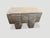 Andrianna Shamaris Minimalist Small Coffee Table, Side Table or Bench For Sale - Image 4 of 6