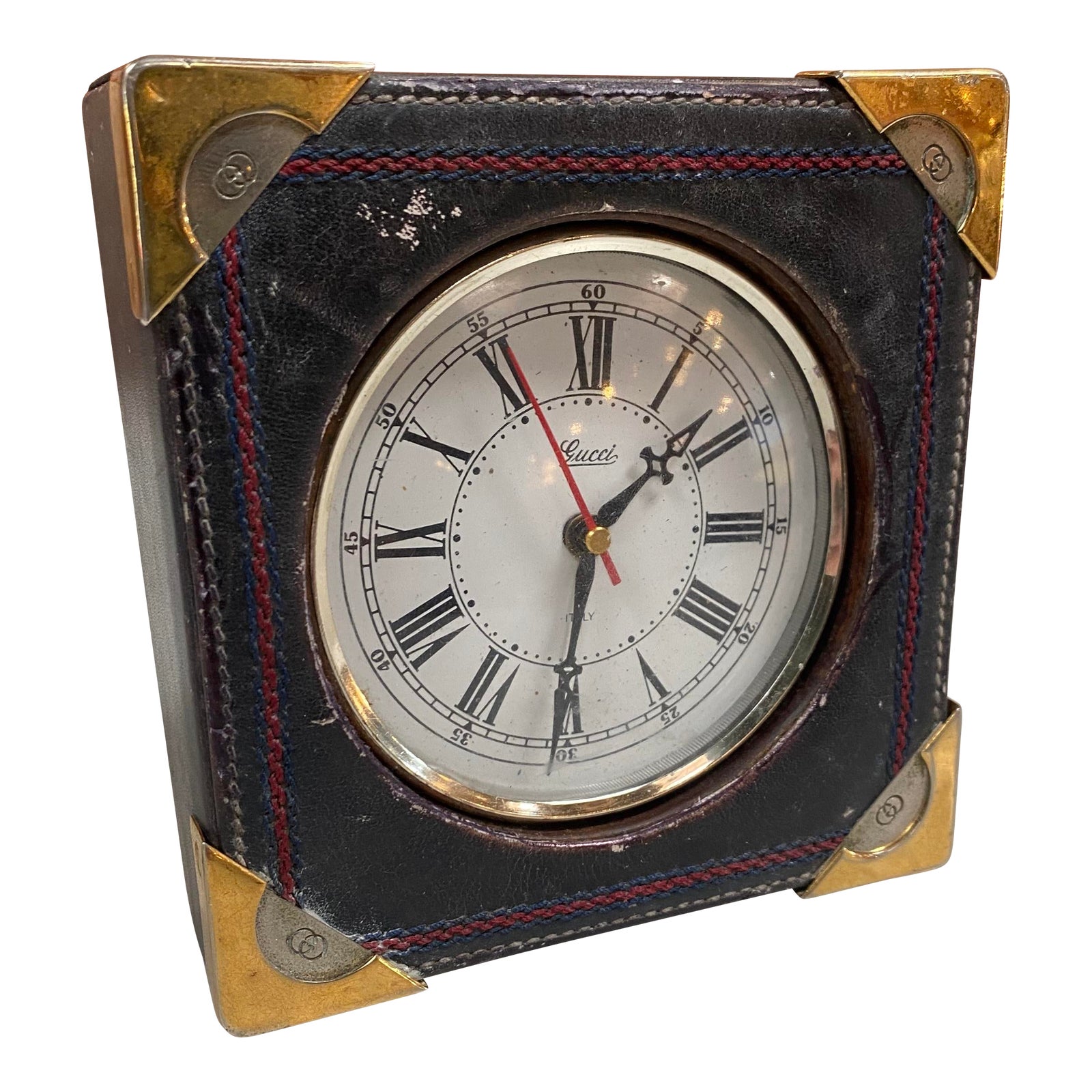 1970s Vintage Gucci Desk Clock Chairish