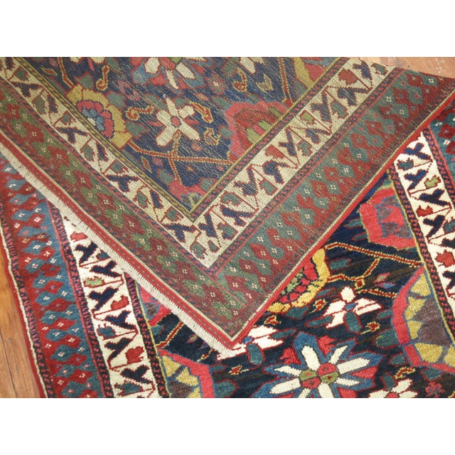 Varamin Northwest Antique Persian Runner For Sale - Image 16 of 18