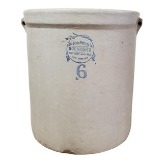 Antique Bauer Pottery 6 Gallon Planter For Sale