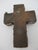 Mexican Folk Art Milagros Hand Carved Wood Cross Nailed Charms Wall Hanging For Sale - Image 9 of 9