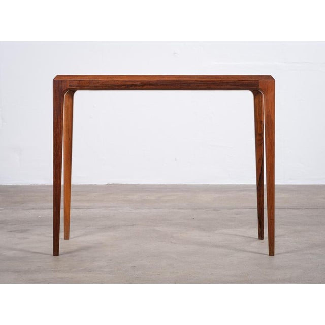 1960s Rosewood Side Table by Johannes Andersen for Silkeborg Møbelfabrik, Denmark, 1960s For Sale - Image 5 of 9