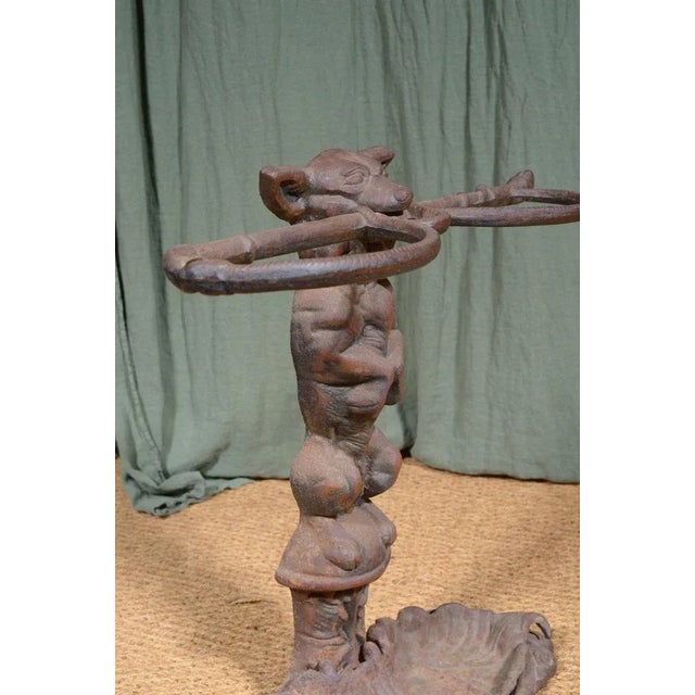 Cast Iron Stick Stand by Coalbrookdale, 1920s For Sale - Image 4 of 13