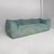 Italian modern Le Bambole sofa in fabric by Mario Bellini for B&B, 1980s Sofa model Le Bambole in light blue fabric,...