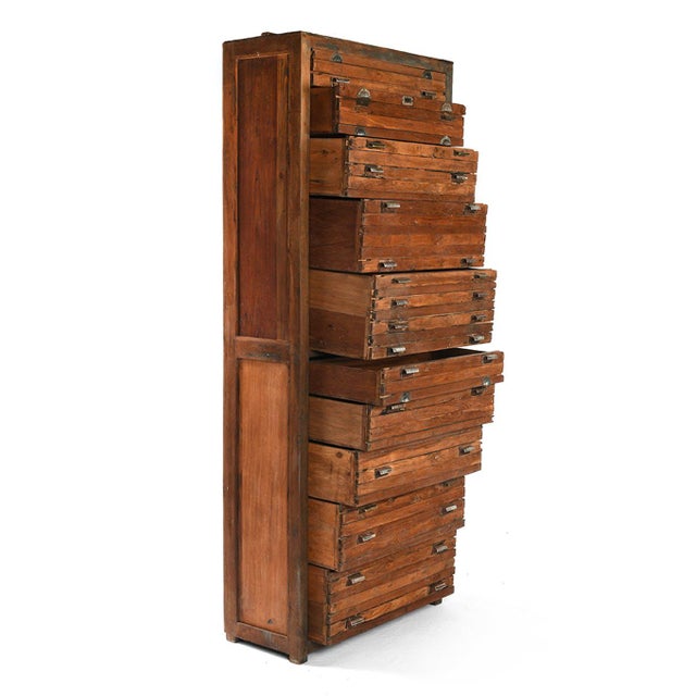 Cabinet with Drawers, 1940s For Sale - Image 6 of 7