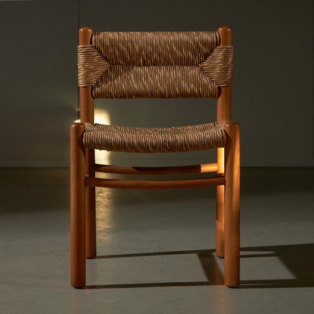 Wicker Chair Set, 1960s, Set of 4 For Sale - Image 6 of 18