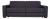 MR 837 2-Seater Sofa in Anthracite Fabric from Musterring For Sale