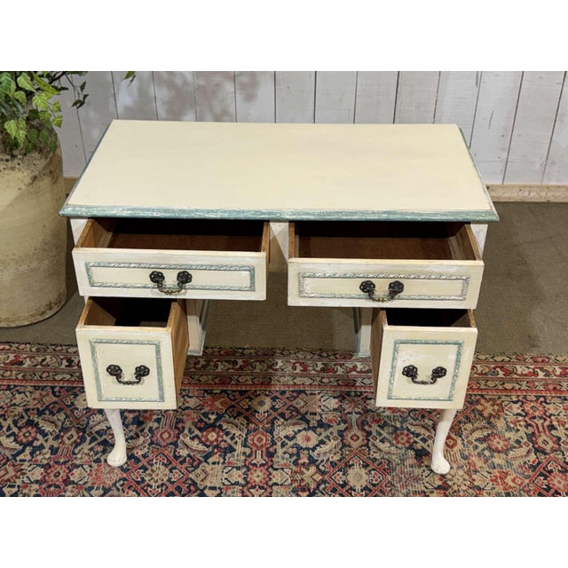 Mid 20th Century Vintage English Pine Desk, 1950s For Sale - Image 5 of 15