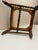 French Antique French Bobbin Chair, Ebonized Wood, c.1800's With Upholstered Seat For Sale - Image 3 of 7