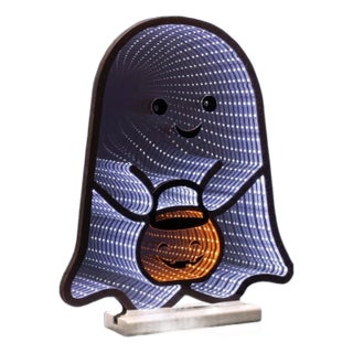 Ghost w/Candy Bucket Ekkolight 16"H For Sale