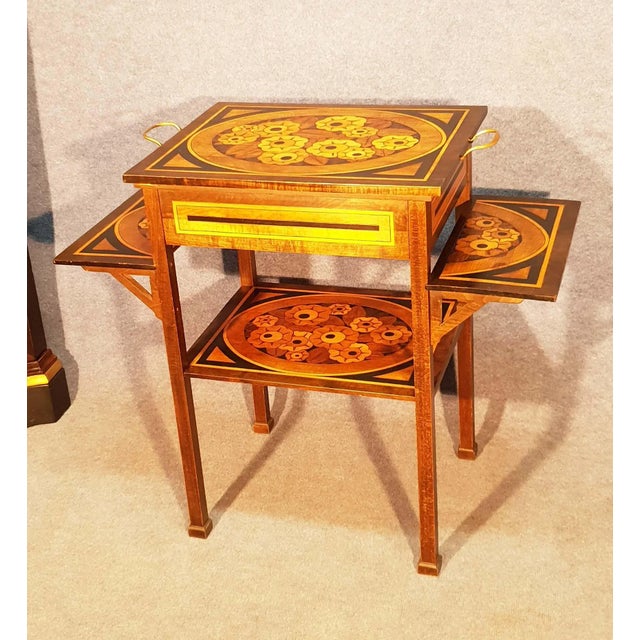 Art Deco Side Table, 1920s For Sale - Image 4 of 10
