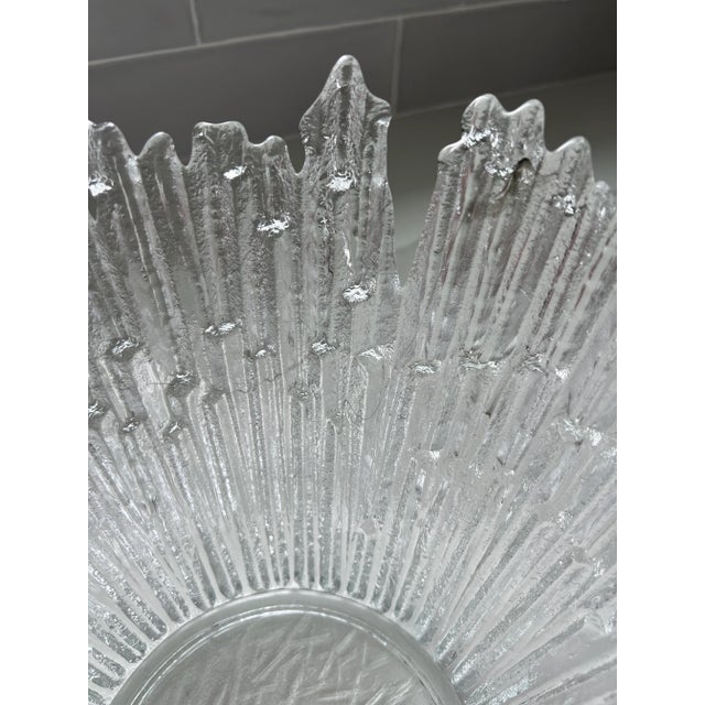 1970s Vintage Ice Crystal Bowl For Sale In Jacksonville, FL - Image 6 of 12