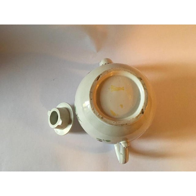 Doccia Porcelain Tea Pot with Floral Decor by Richard Ginori, Italy, Late 18th Century For Sale - Image 10 of 18