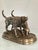 Mid 20th Century Mid 20th Century French Animalier Style Hunting Dogs Sculpture After Alfred Dubucand For Sale - Image 5 of 6