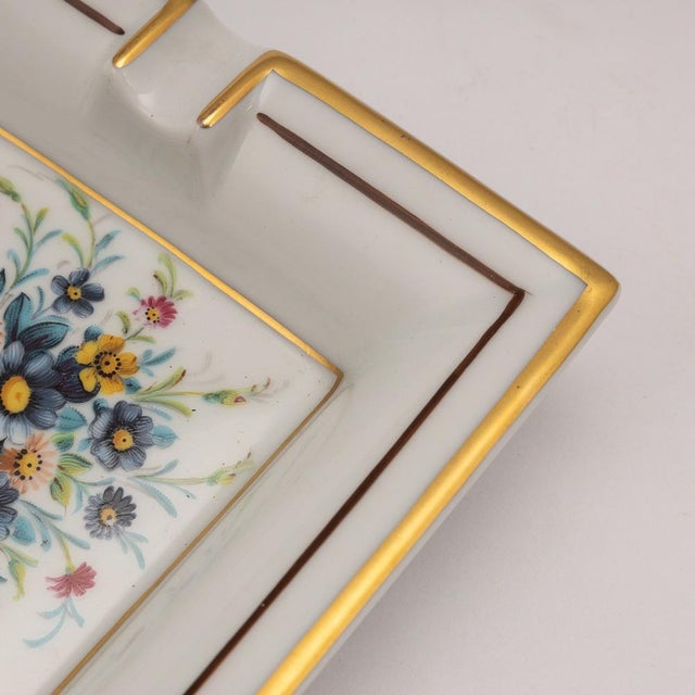 White 20th Century French Ceramic Ash Tray by Hermes from Hermès, 1980s For Sale - Image 8 of 12